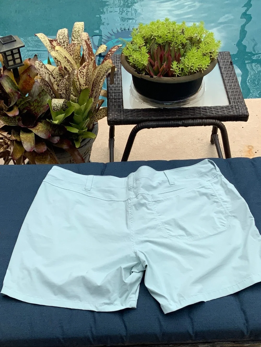 Under Armour Men's Pale Aqua Athletic Heat Gear Shorts